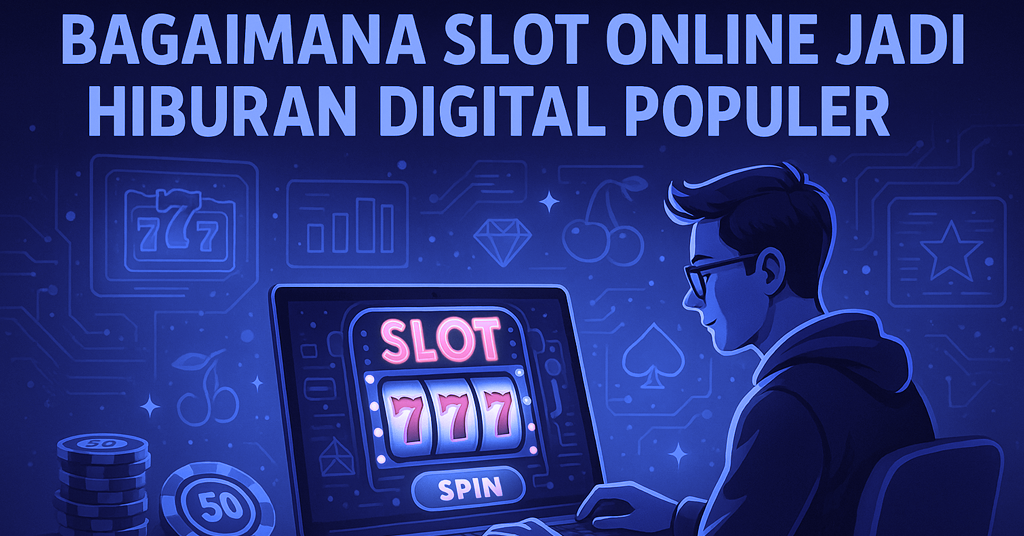 Bagaimana Slot Online Jadi Hiburan Digital Populer