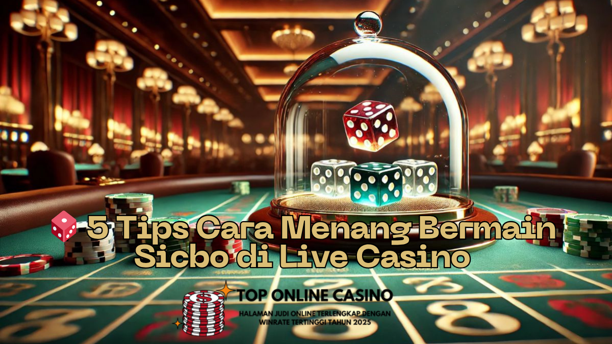 5 Tips Cara Menang Bermain Sicbo di Live Casino